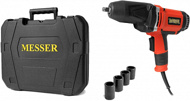 Гайковерт MESSER IW-500 сетевой ударный 1050Вт, 220В, 550Нм заказать на isnab.ru