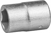 Головка торцовая НИЗ (1/2"), 40Х, шестигранная, оцинкованная, 15мм НИЗ 2772-15 