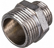 Ниппель НН переходной никелированный 3/4 х 1/2 (SFT-0004-003412) STOUT RG008Q0OCNRMLV 