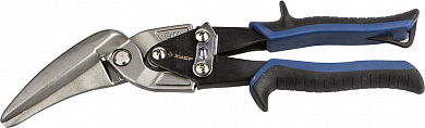 Ножницы по металлу прямые удлинённые ЗУБР 280мм, прямой и правый проходной рез, рез металлич сеток и от компании ПРОМАГ