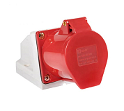 Розетка кабельная 32А 3Р+N+Е IP44 на поверхность 380В EKF ps-125-32-380 