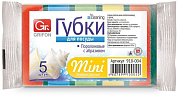 GRIFON губки для посуды из поролона МИНИ 80 × 53 × 27 мм 5 шт GRIFON 4607699100040 