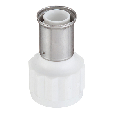 Муфта пресс 32х5/4'ВР переходная, ПВДФ белая (18PKW-3207) Henco 18PKW-3207 