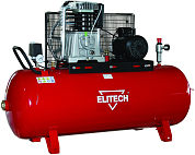 ELITECH Компр.рем.4кВт,3ф,10бар,650л/мин,270л,163/208кг  КР 270/АВ678/4Т 