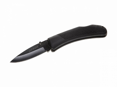 Нож STAYER складной с обрезиненной ручкой, большой от компании ПРОМАГ