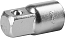 Адаптер KRAFTOOL "INDUSTRIE QUALITAT" увеличивающий для торцовых головок, 3/8"F x 1/2"M