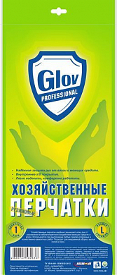 АВИКОМП перчатки хозяйственные резиновые размер L 1 пара желтые AK Glov PROFESSIONAL 1 пара