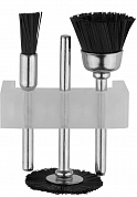 Щетка STAYER нейлоновая для чистки и полирования, 3шт STAYER 29914-H3 