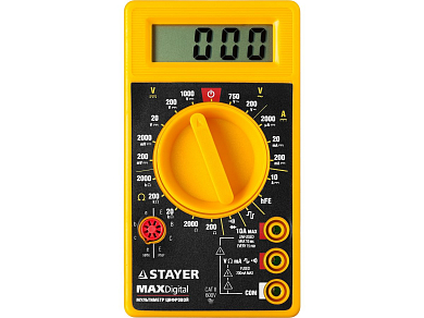 Мультиметр STAYER "MASTER" MAXDigital цифровой STAYER 45306 
