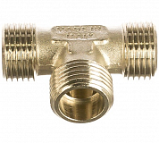 Тройник НН никелированный 1/2 х 1/2 х 1/2 (SFT-0018-121212) STOUT RG008Q0QSTNI87 