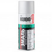 Краска аэрозоль белая KUDO 520мл. РОССИЯ KUDO-бел 