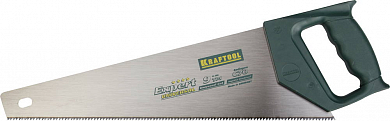 Ножовка по дереву (пила) KRAFTOOL UNIVERSAL 400 мм, 9/10 TPI, рез поперек и вдоль волокон, зуб униве от компании ПРОМАГ