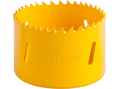 Коронка STAYER "PROFESSIONAL" Би-металлическая, универсальная, d=64мм STAYER 29547-064 