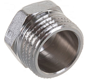 Пробка НР никелированная 1/2 (SFT-0025-000012) STOUT RG008Q0QTIEK2O 