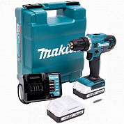 Makita Дрель ак,18В,2х1.5АчLi-ion,БЗП-13мм,0-400\0-1400об\м,42\24Нм,1.7кг,чем/DF488DWE заказать на isnab.ru