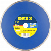 Алмазный диск 230х22,2мм / S-5мм DEXX, сплошной, для УШМ DEXX 36703-230 