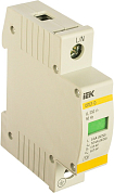 Ограничитель перенапряжения ОПС1-D 1P 5кА 230В IEK MOP20-1-D 
