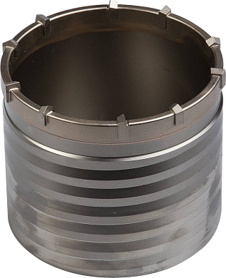 Коронка KRAFTOOL буровая, конусная посадка, D-100мм, L-100мм KRAFTOOL 29200-100 