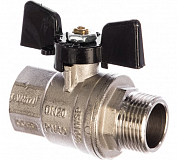 Кран шаровой 3/4' ВН бабочка OREGON серия 307 полный проход (03070065) Bugatti 03070065 